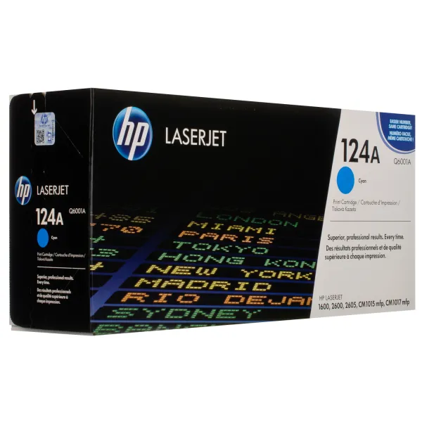 Картридж 124A голубой HP (Q6001A)