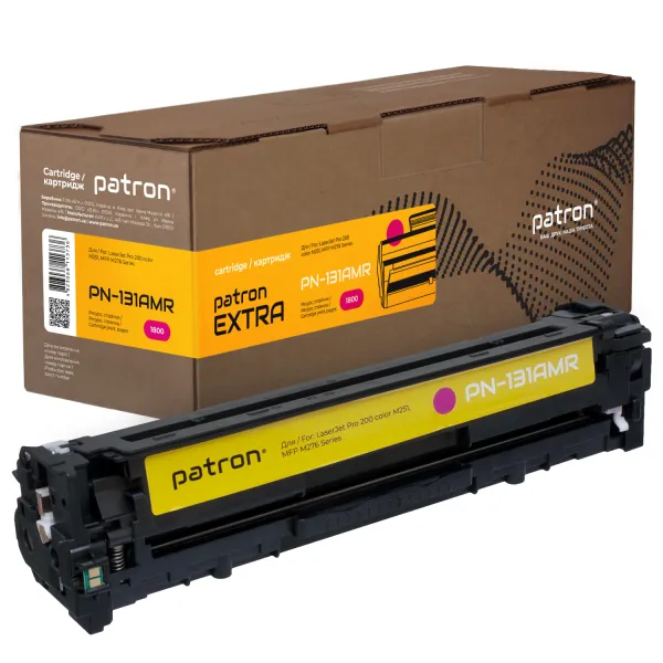Картридж совместимый HP 131A (CF213A) пурпурный Extra Patron (PN-131AMR)