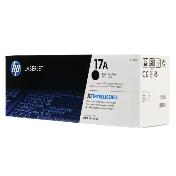 Тонер-картридж 17A черный HP (CF217A) - Фото 3