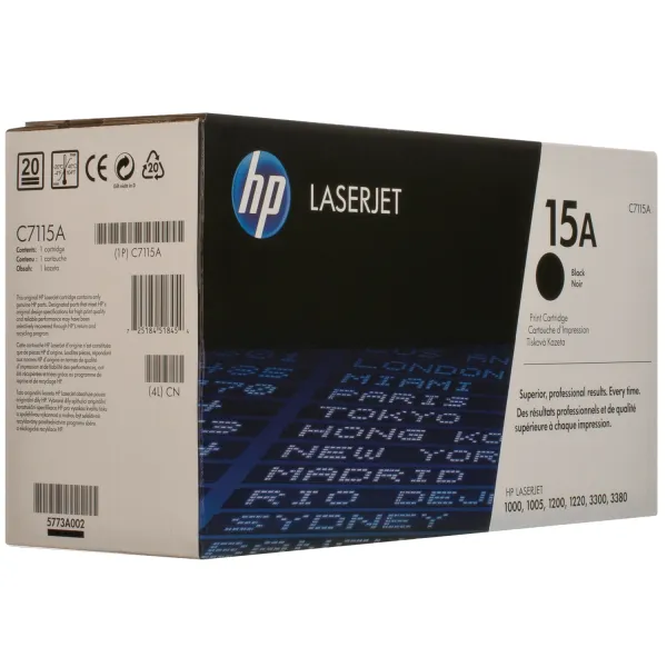 Картридж 15А черный HP (C7115A)