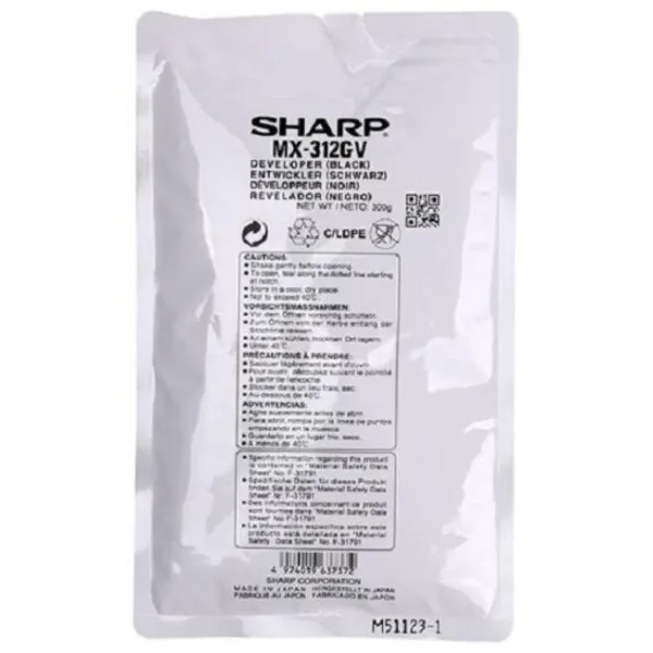 Девелопер Sharp (MX312GV)