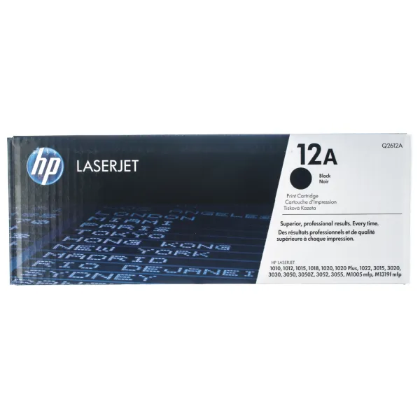 Картридж 12A черный HP (Q2612A) - Фото 3
