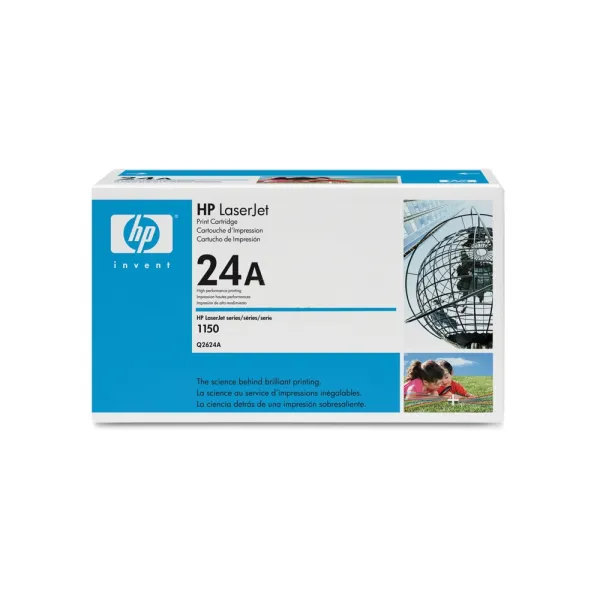Картридж 24A черный HP (Q2624A) - Фото 2