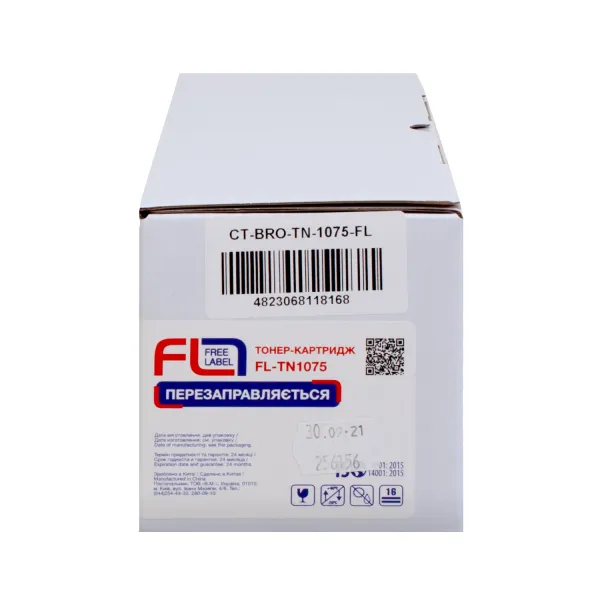 Тонер-картридж сумісний Brother TN-1075 Free Label (FL-TN1075) - Фото 3