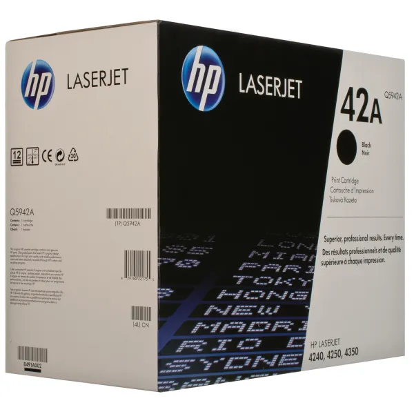 Картридж 42A черный HP (Q5942A)