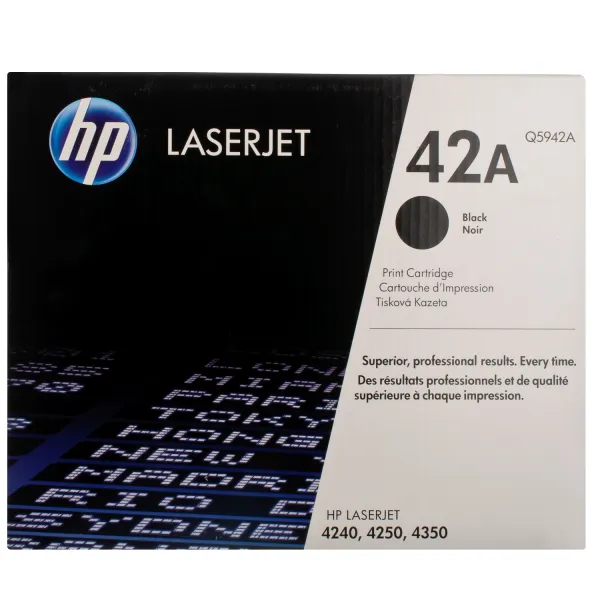 Картридж 42A черный HP (Q5942A) - Фото 4
