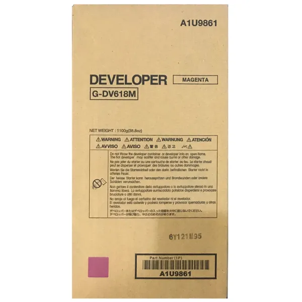 Девелопер DV618M пурпуровий Konica Minolta (A1U9861)