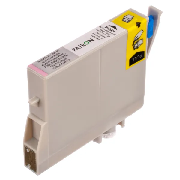 Картридж совместимый Epson T0486 (C13T04864010) 460 стр, светло-пурпурный Patron (PN-0486) - Фото 4