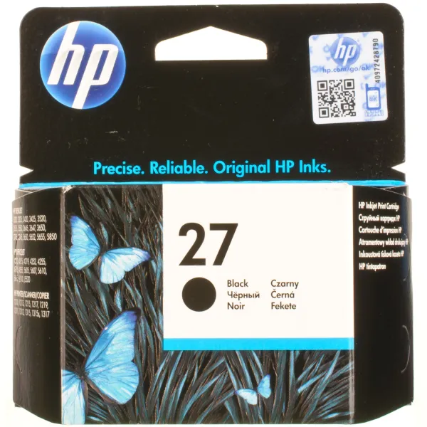 Картридж №27 черный HP (C8727AE) - Фото 4