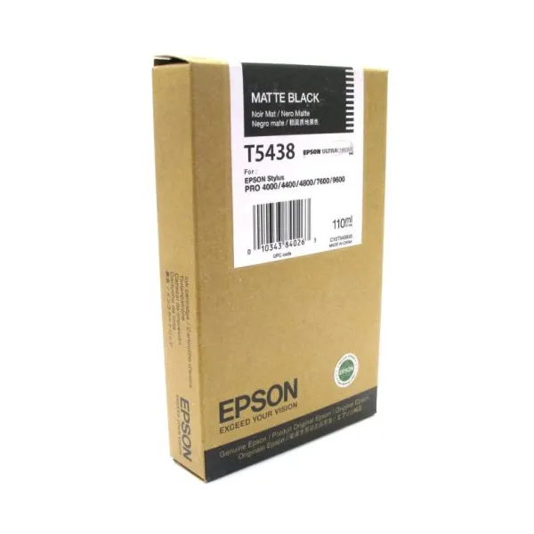 Картридж T543800 матовый черный Epson (C13T543800)