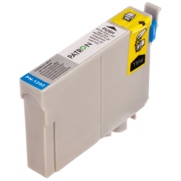 Картридж совместимый Epson T1292 (C13T12924011/C13T12924012) 500 стр, голубой Patron (PN-1292) - Фото 2