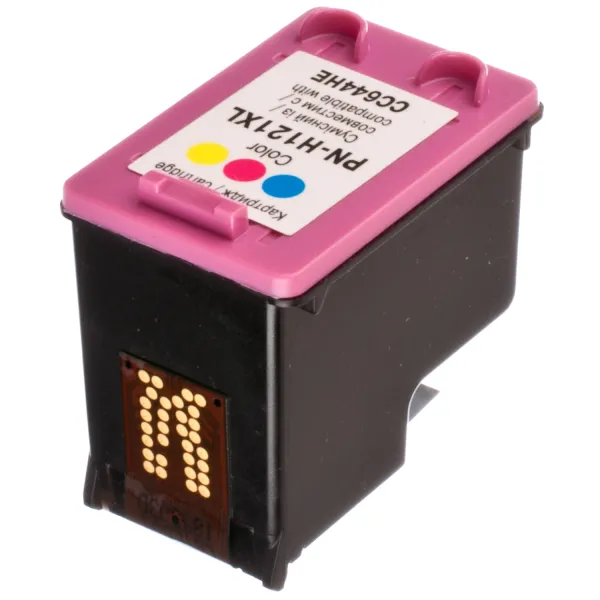 Картридж совместимый HP 121XL (CC643HE/CC644HE) 440 стр, трехцветный Patron (PN-H121CXL) - Фото 6