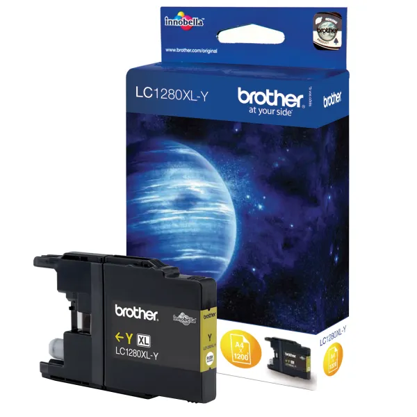 Картридж LC1280XLY желтый Brother (LC1280XLY)