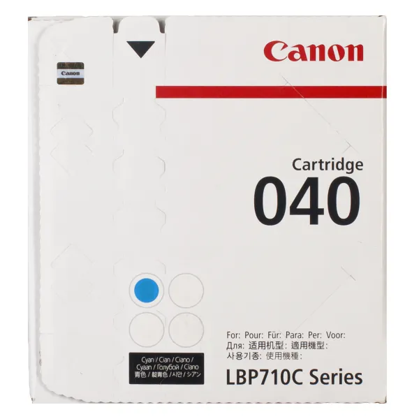 Картридж 040 голубой Canon (0458C001) - Фото 2