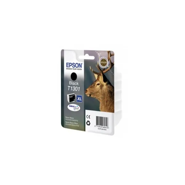 Картридж T130140 XL черный Epson (C13T13014010/C13T13014012)