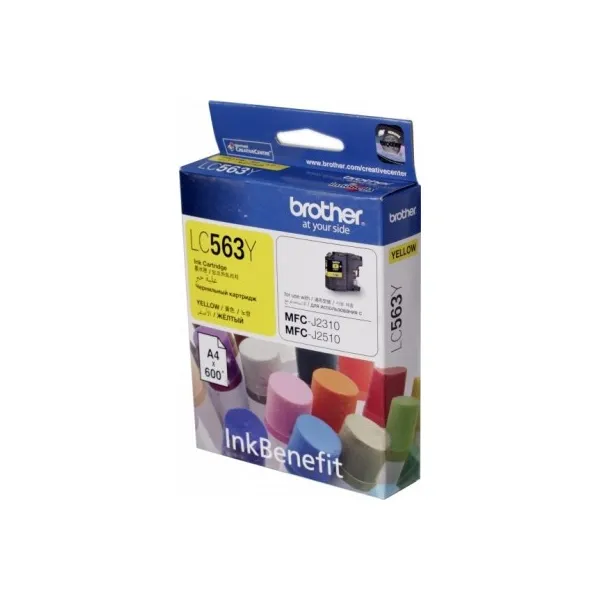 Картридж LC563Y желтый Brother (LC563Y)