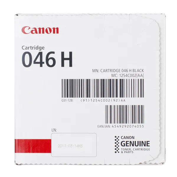 Картридж 046H черный Canon (1254C002) - Фото 3