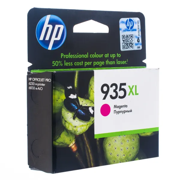 Картридж №935XL 825 стр, пурпурный HP (C2P25AE)
