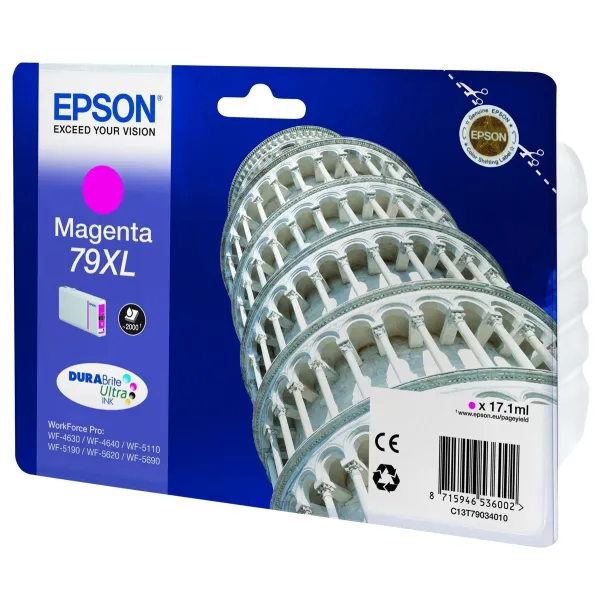 Картридж T790340 XL пурпурный Epson (C13T79034010)