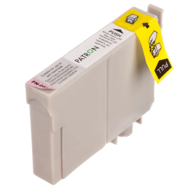Картридж совместимый Epson T0816/T0826 XL (C13T11164A10/C13T11264A10) 610 стр, светло-пурпурный Patron (PN-0826) - Фото 2