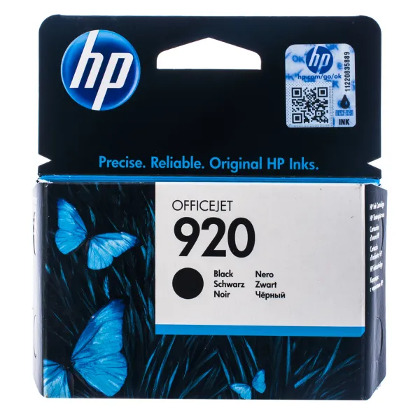 Картридж №920 420 стр, черный HP (CD971AE) - Фото 2