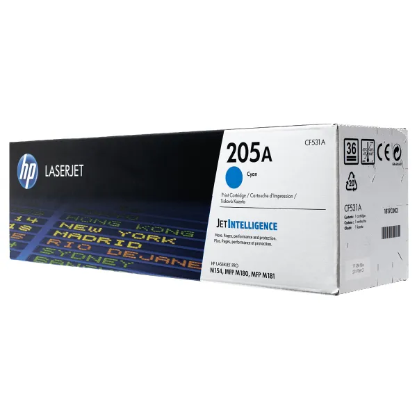 Картридж 205A голубой HP (CF531A)
