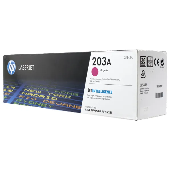 Картридж 203A пурпурный HP (CF543A)