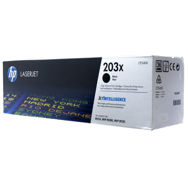 Картридж 203X черный HP (CF540X)
