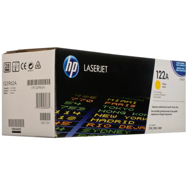 Картридж 122A желтый HP (Q3962A)
