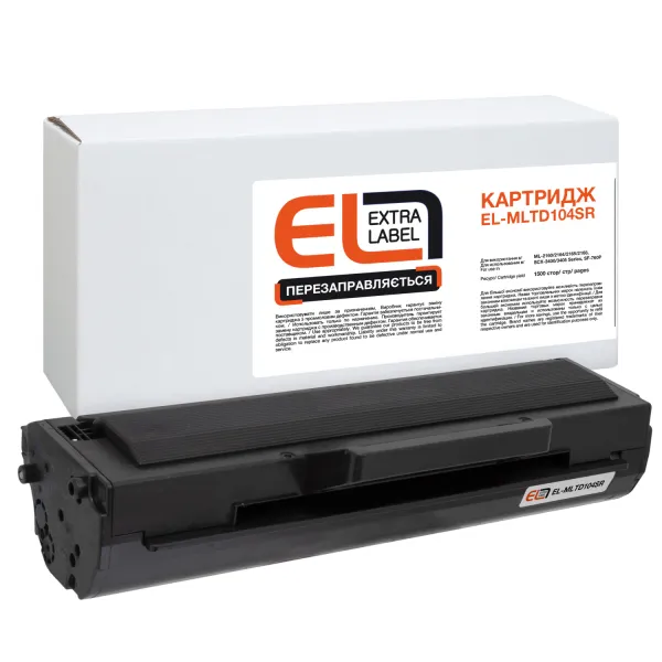 Картридж совместимый Samsung MLT-D104S (ML-1660) Extra Label (EL-MLTD104SR)