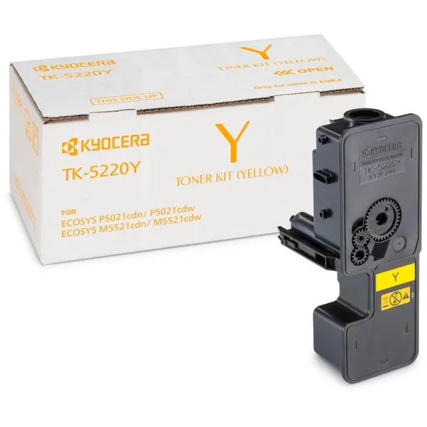Тонер-картридж TK-5220Y желтый Kyocera Mita (1T02R9ANL1)