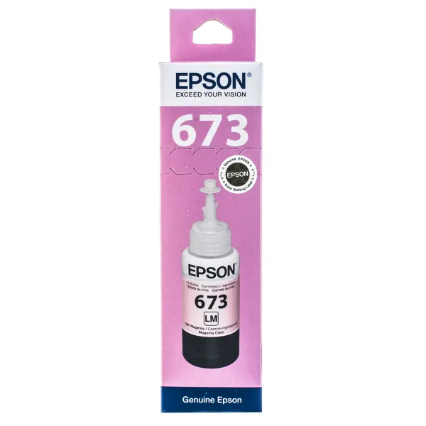 Чернила L800 светло-пурпурные, 70 мл Epson (C13T67364A) - Фото 4