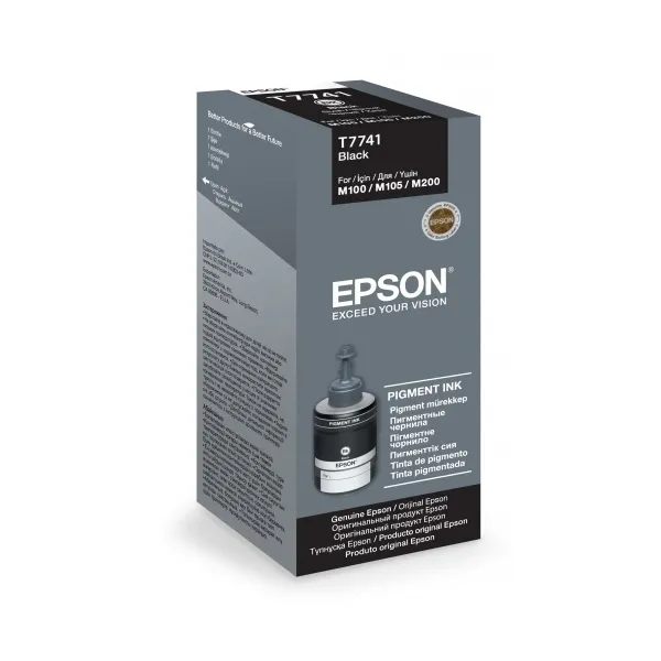 Чернила T77414 черные, 140 мл Epson (C13T77414A)