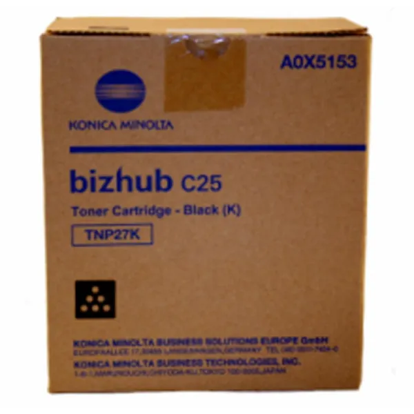 Тонер-картридж TNP-27K черный Konica Minolta (A0X5153)