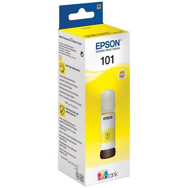 Чернила 101 желтые, 70 мл Epson (C13T03V44A)