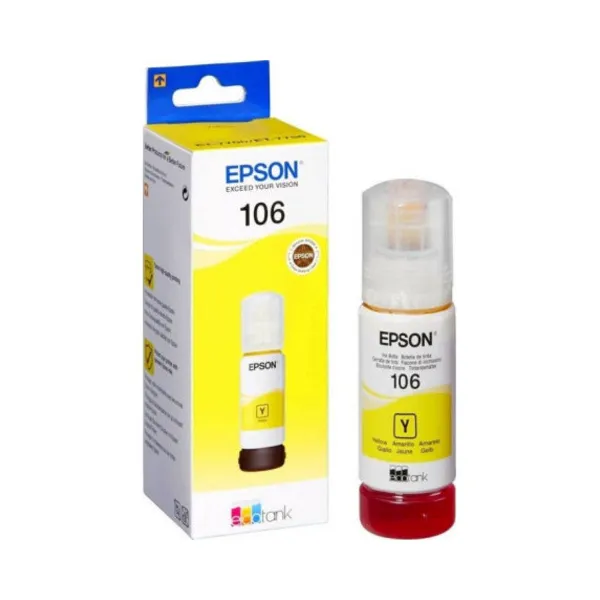 Чернила 106 желтые, 70 мл Epson (C13T00R440)