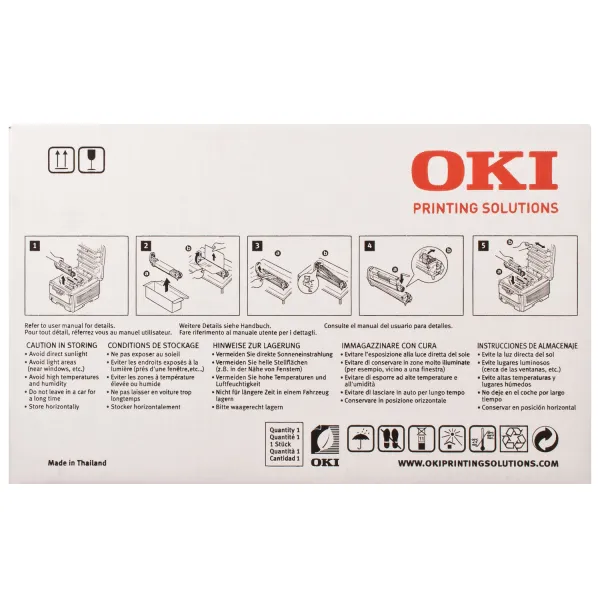 Драм-картридж C5850_5950 чорний Oki (43870024) - Фото 4