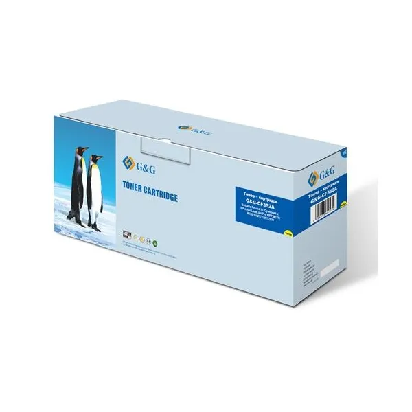 Тонер-картридж совместимый HP 130A (CF352A) желтый G&G (G&G-CF352A)