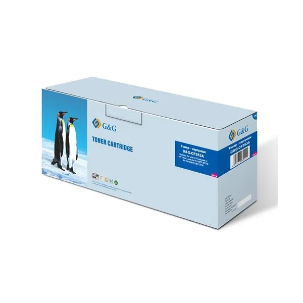 Тонер-картридж совместимый HP 130A (CF353A) пурпурный G&G (G&G-CF353A)