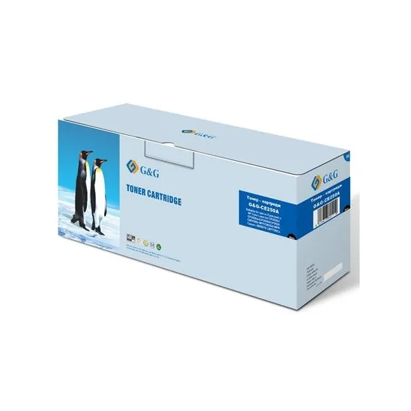 Картридж совместимый HP 504A (CE250A) черный G&G (G&G-CE250A)