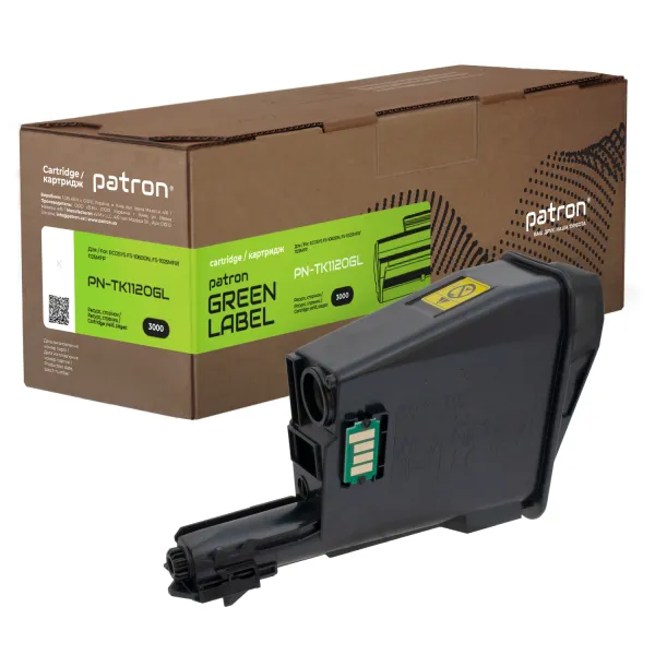 Тонер-картридж совместимый Kyocera Mita TK-1120 Green Label Patron (PN-TK1120GL)