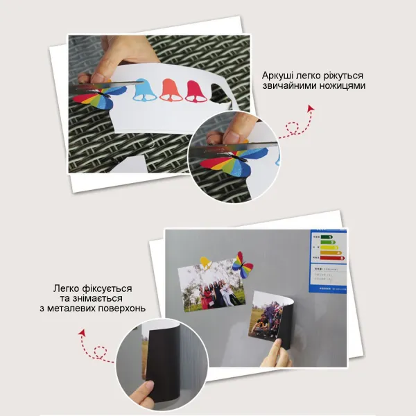 Фотобумага магнитная глянцевая 660 г/м2 (0.31 мм), 10x15 см, 20 л Everyday Barva (IP-MAG-CE-332) - Фото 4