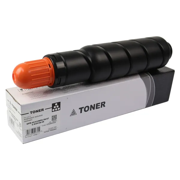 Тонер-картридж сумісний Canon IR-4025, C-EXV38/C-EXV39 1450г, CET (CET5331)