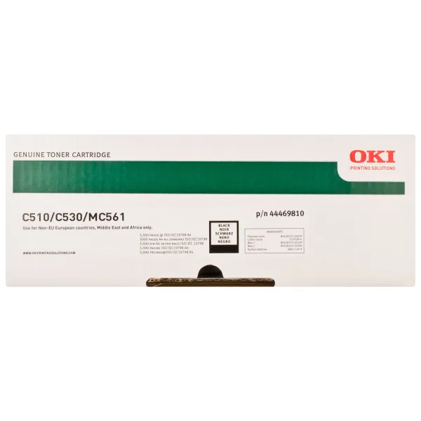 Тонер-картридж C510 NEU черный Oki (44469810) - Фото 3