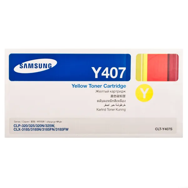 Тонер-картридж CLT-Y407S желтый Samsung (SU476A) - Фото 5