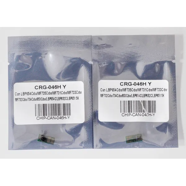 Чип Canon 046H 5K, жовтий Everprint (CHIP-CAN-046H-Y) - Фото 2