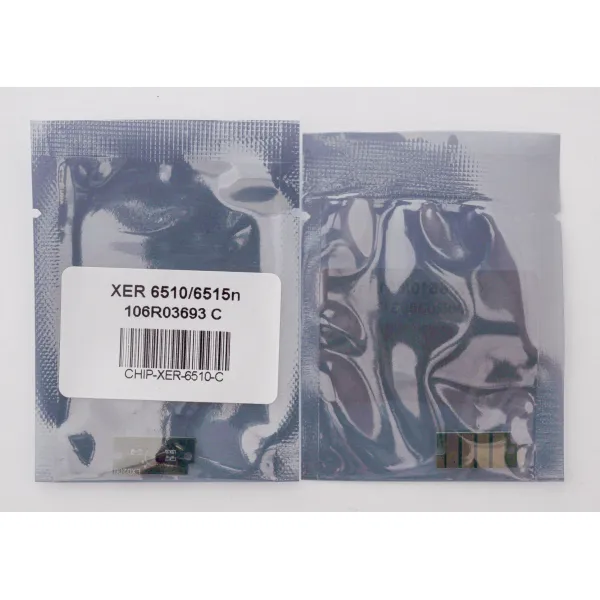 Чип XER Ph 6510, 106R03693 4,3K, блакитний Everprint (CHIP-XER-6510-C) - Фото 2