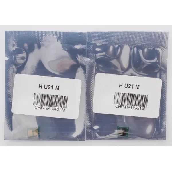 Чип HP LJ P1005/1505/1102/2035/M401/425 CLJ CP1215/1525/2020/M251/351/451/476 U21, універсальний, пурпуровий Everprint (CHIP-HP-UN-U21-M) - Фото 2