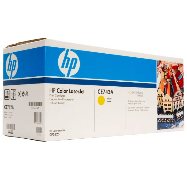 Картридж 307A желтый HP (CE742A)