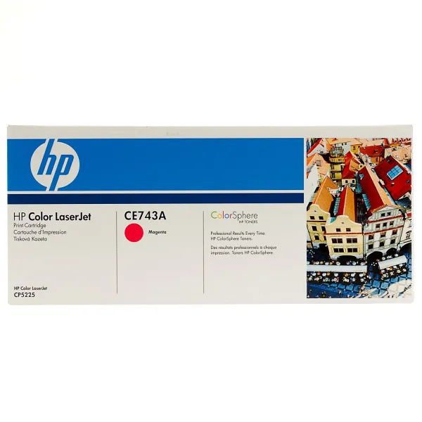 Картридж 307A пурпуровий HP (CE743A) - Фото 2